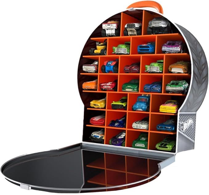 Hot Wheels Porta Carrinho Roda Metálica