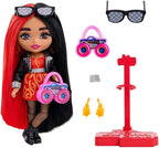 Barbie Extra Minis Boneca Cabelo Vermelho e Preto