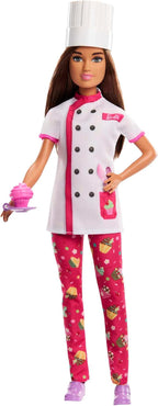 Barbie Profissões Boneca Chefe Confeiteira