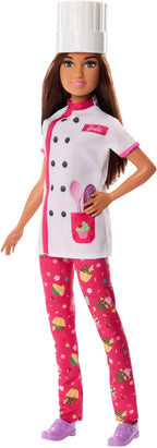 Barbie Profissões Boneca Chefe Confeiteira