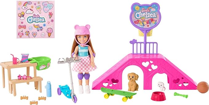 Barbie Chelsea Pista de Patinação