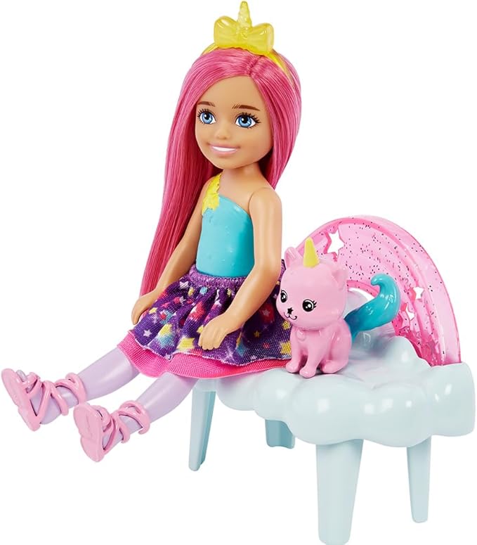 Barbie Boneca Chelsea Balanço Mágico nas Nuvens