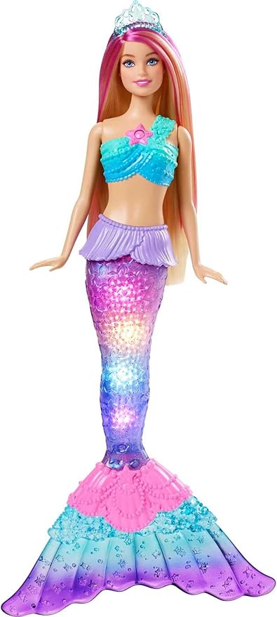 Barbie Dreamtopia Sereia Luzes e Brilhos