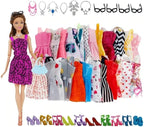 Roupa Boneca Para Barbier, Kit Com Roupas e Acessórios 42 Peças