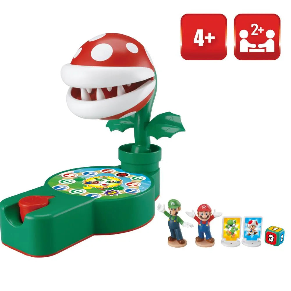 Jogo de Tabuleiro Planta Piranha Super Mario Fuga 2 a 4 Jogadores