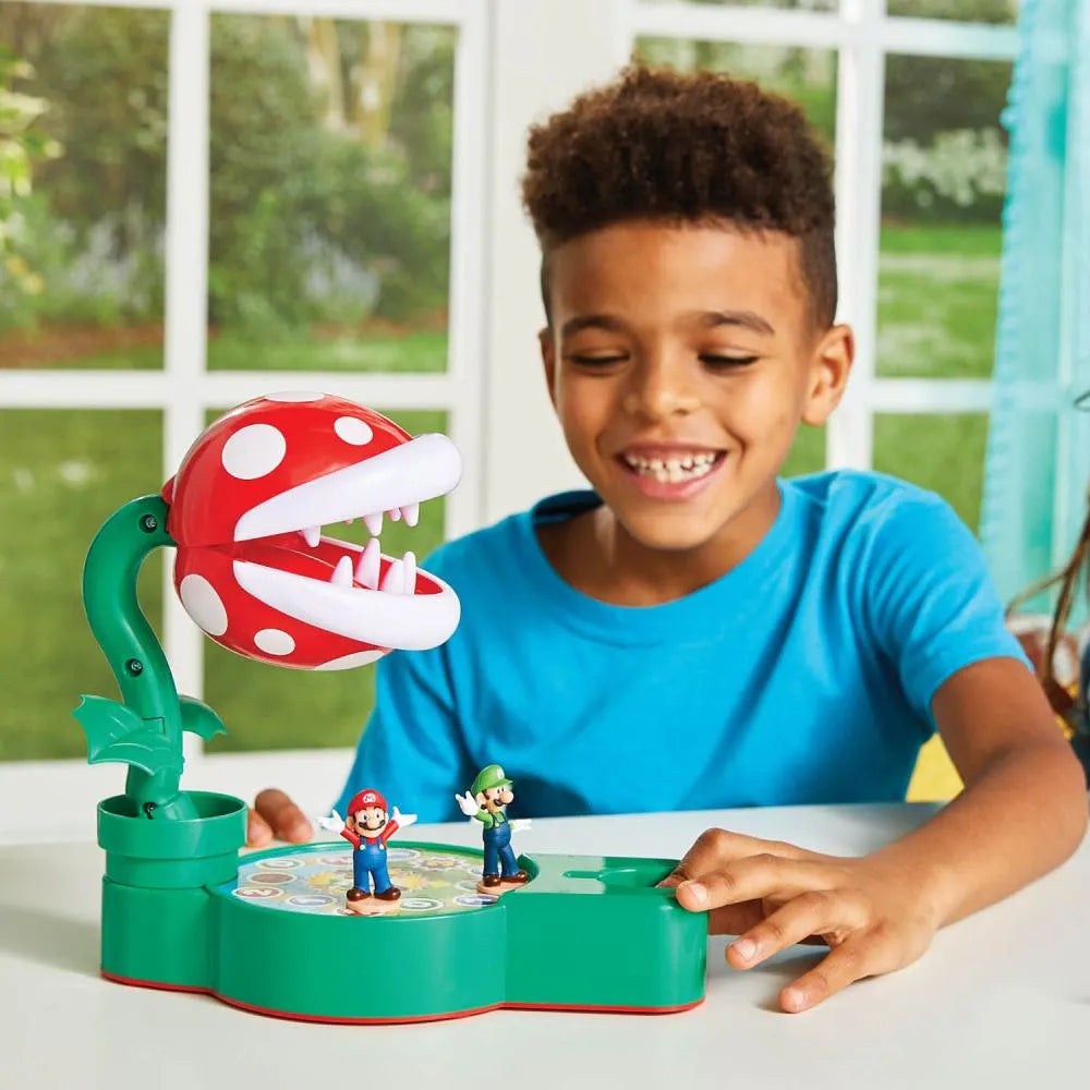 Jogo de Tabuleiro Planta Piranha Super Mario Fuga 2 a 4 Jogadores