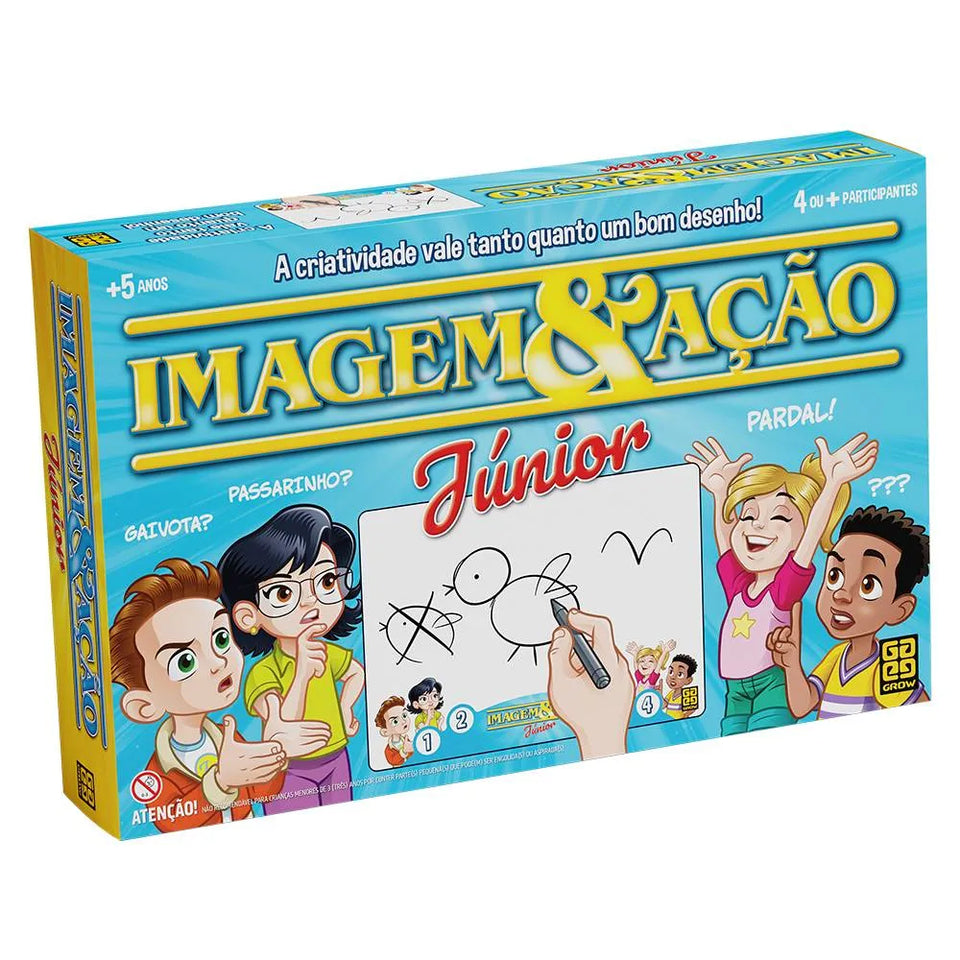 Jogo Imagem Ação Júnior 448 Peças Grow