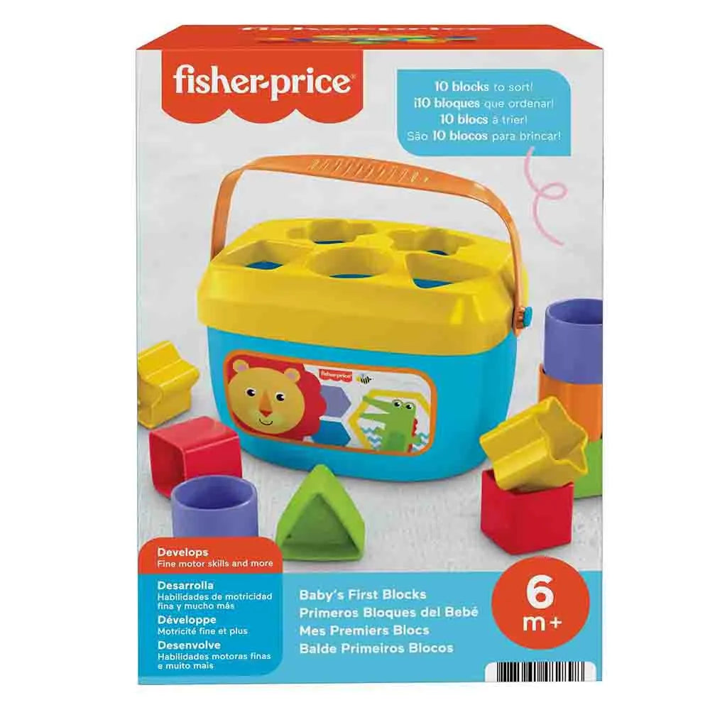 Balde Primeiros Blocos  Fisher-Price
