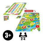 Jogo Educativo Twister Junior  2 em 1 Tapete Frente e Verso Roleta Reversível Hasbro