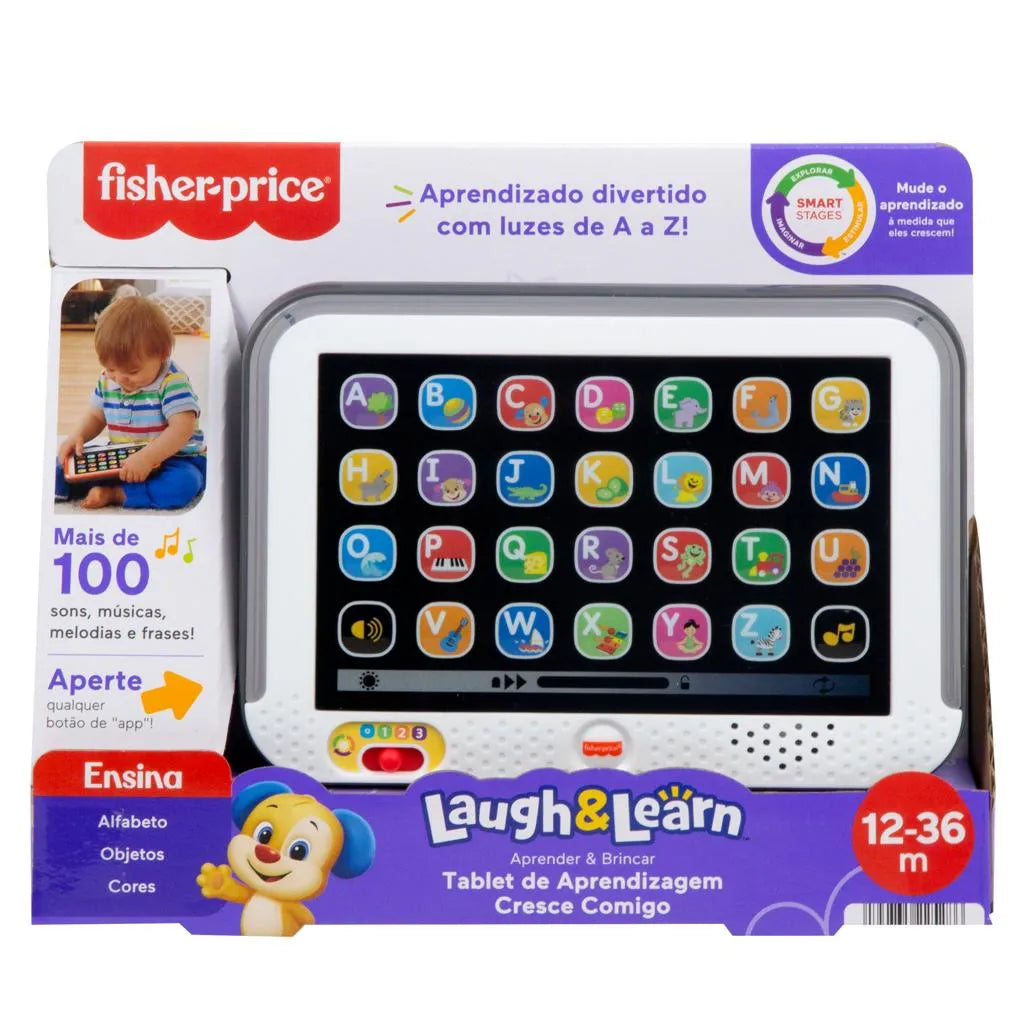Brinquedo Educativo Tablet de Aprendizagem Fisher-Price