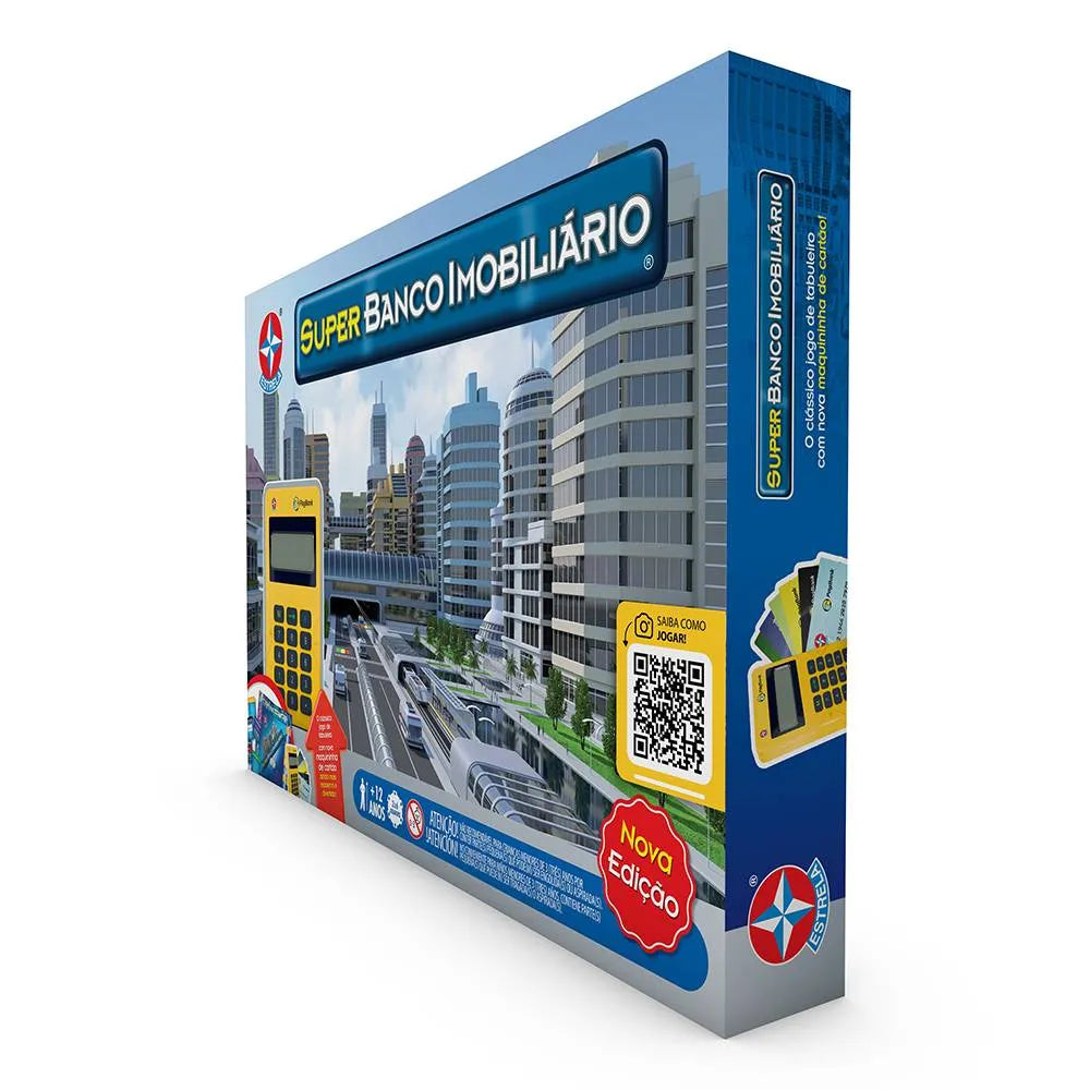 Jogo Super Banco Imobiliário Nova Edição Estrela