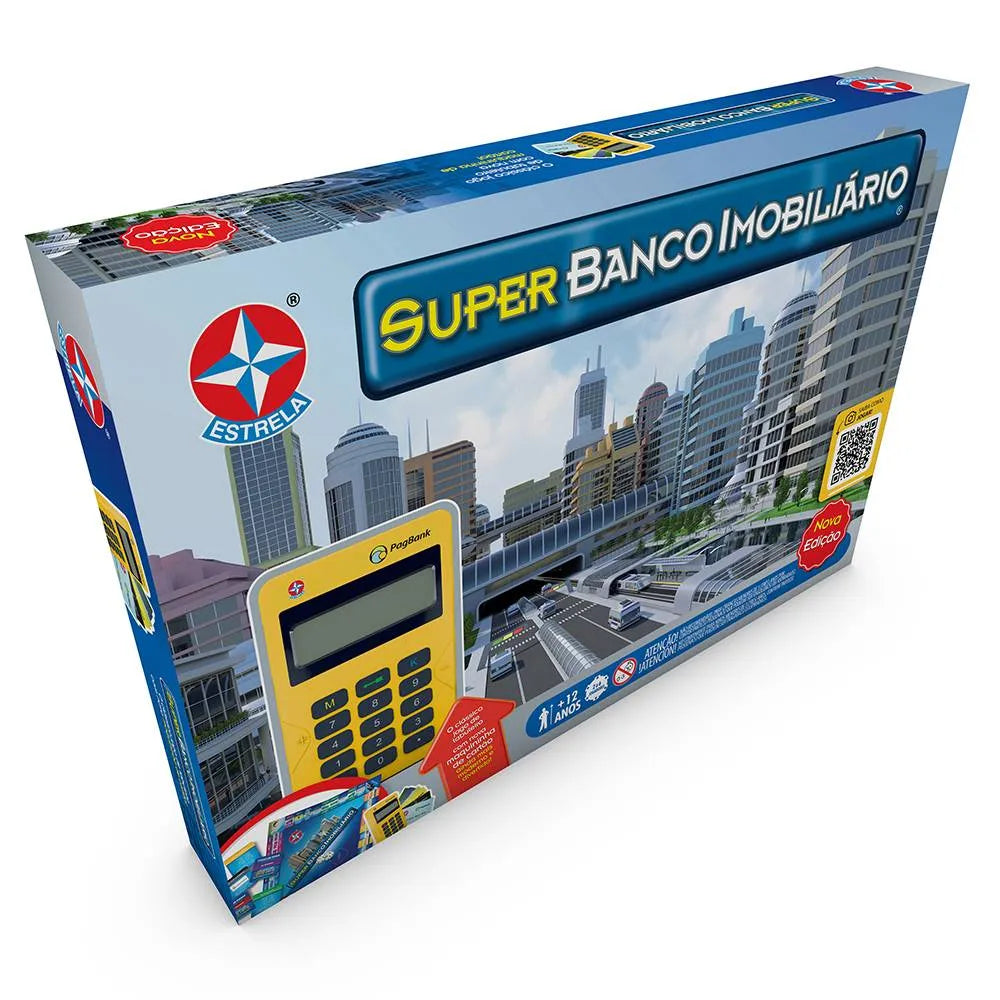 Jogo Super Banco Imobiliário Nova Edição Estrela
