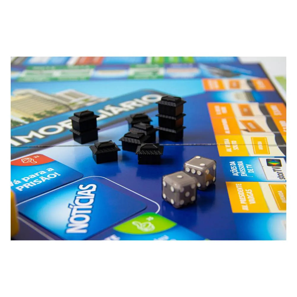 Jogo Super Banco Imobiliário Nova Edição Estrela