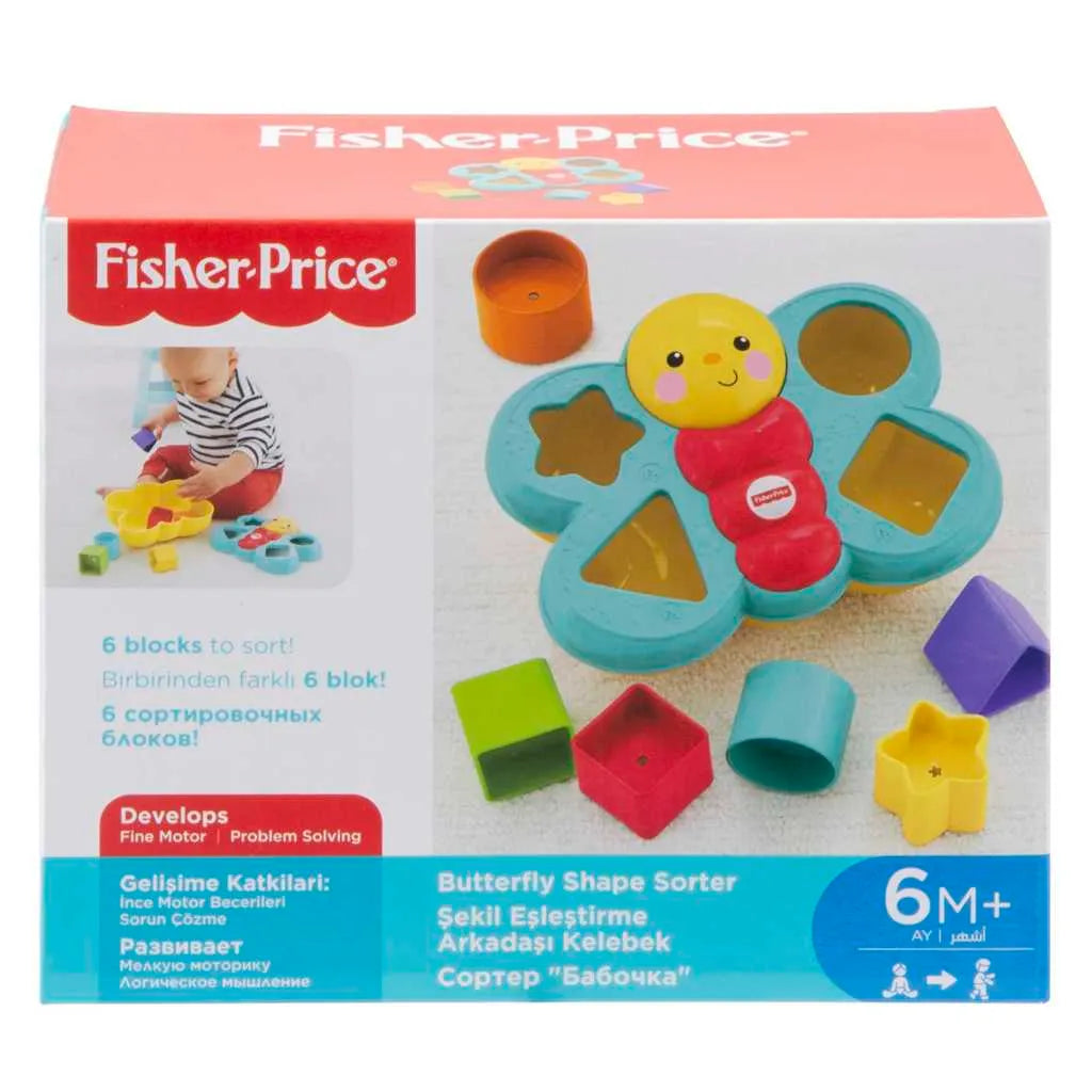 Brinquedo de Encaixe Encaixa Borboleta Fisher Price