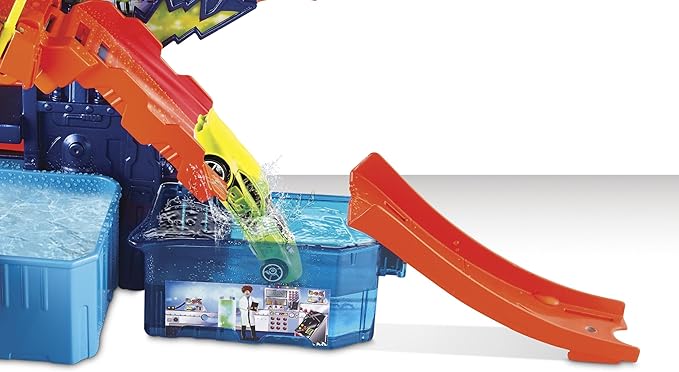 Hot Wheels Color Shifters, Pista Estação Cientifica com 1 Carrinho que Muda de Cor