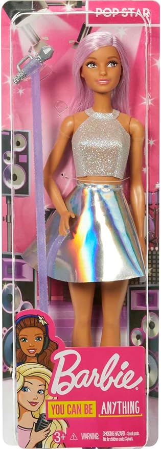 Barbie Profissões Boneca Pop Star Singer