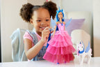 Barbie Um Toque de Mágica Edição Safira Especial 65º Aniversário da Barbie com Cabelo Azul