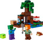 LEGO Minecraft A Aventura no Pântano 65 peças