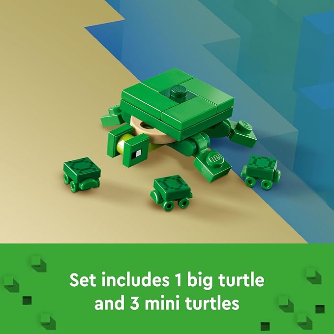 LEGO Minecraft A Casa de Praia Tartaruga 234 peças