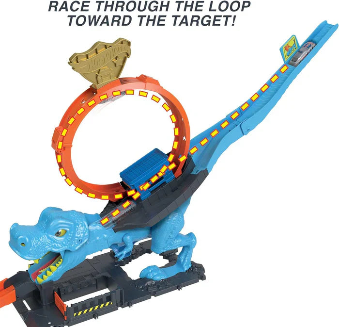 Hot Wheels City Racetrack, T-Rex Chomp