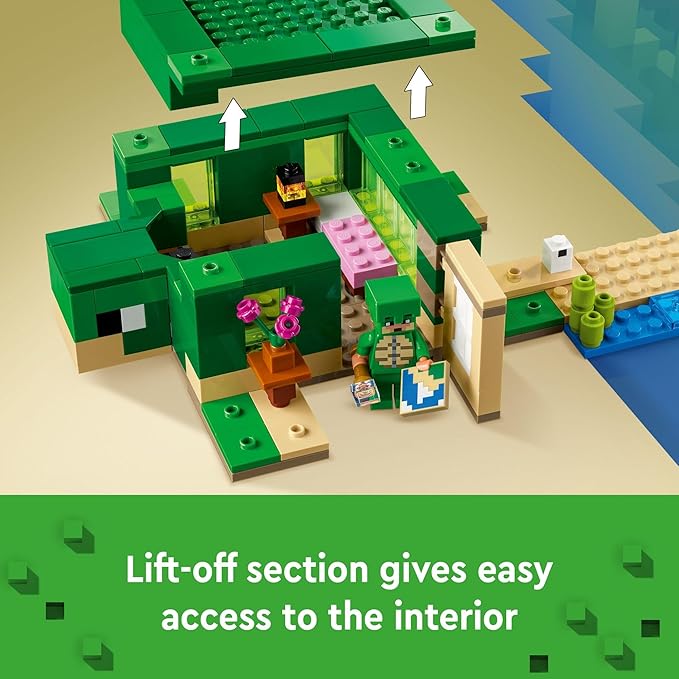 LEGO Minecraft A Casa de Praia Tartaruga 234 peças