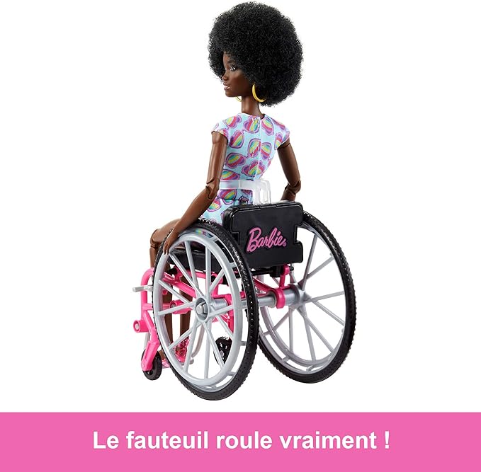 Barbie Fashionista Boneca Cadeira de Rodas