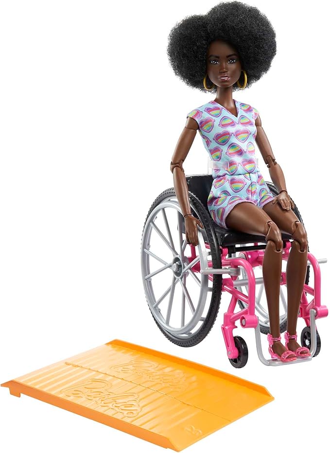 Barbie Fashionista Boneca Cadeira de Rodas