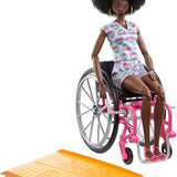 Barbie Fashionista Boneca Cadeira de Rodas