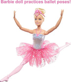Barbie Fantasia Boneca Bailarina Luzes Brilhantes