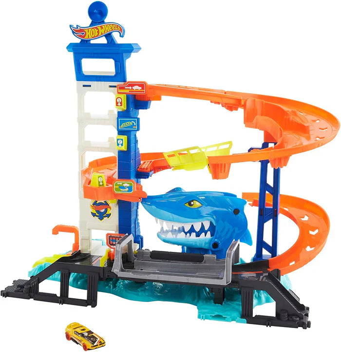 Hot Wheels Ataque de Tubarão com 1 Carro