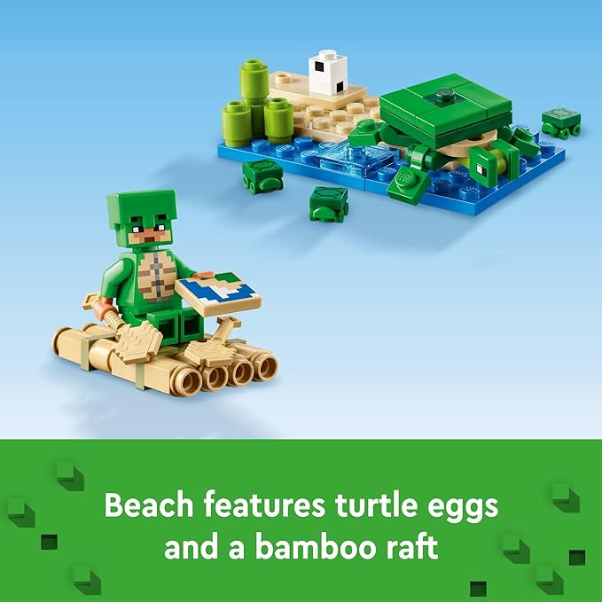 LEGO Minecraft A Casa de Praia Tartaruga 234 peças