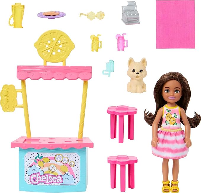 Barbie Chelsea Conjunto de Brinquedo Set de Limonadas