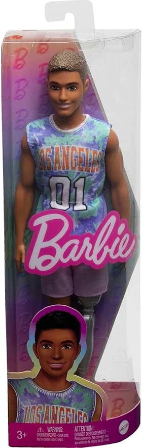 Boneco Ken Fashionista Prótese Perna