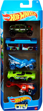 Hot Wheels Pacote 5 Carros Sortidos, não é possível escolher as cores