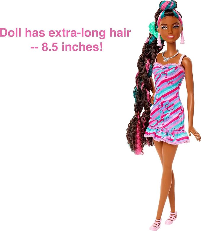Barbie Boneca Totally Hair Vestido Borboleta