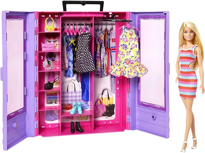Barbie Boneca Novo Armário de Luxo