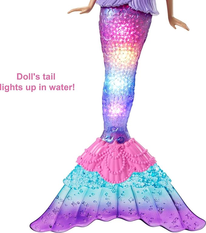 Barbie Dreamtopia Sereia Luzes e Brilhos