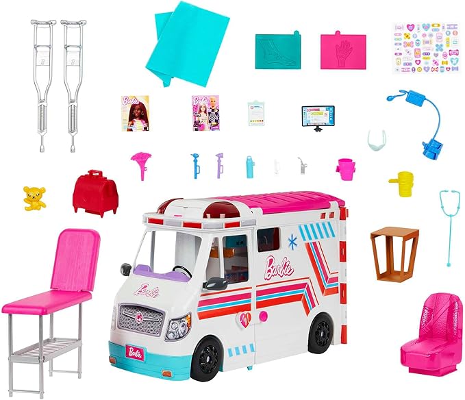 Barbie Profissões Conjunto de Brinquedo Clínica de Atenção Médica