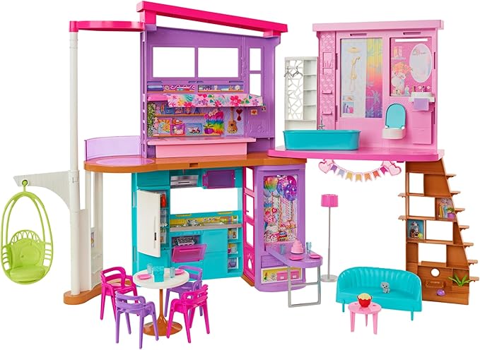 Barbie, Casa de Bonecas Malibu com 2 andares