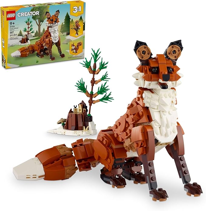 LEGO Creator Animais da Floresta: Raposa Vermelha 667 peças
