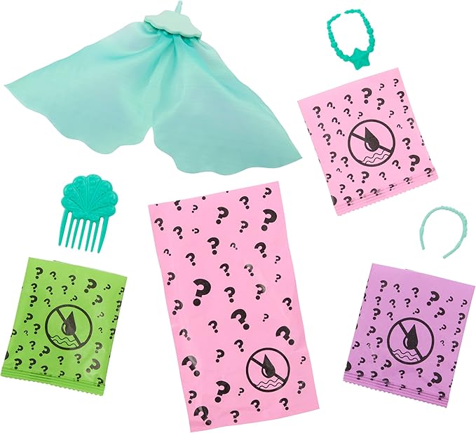 Barbie Color Reveal, Boneca Surpresa Série Sereias