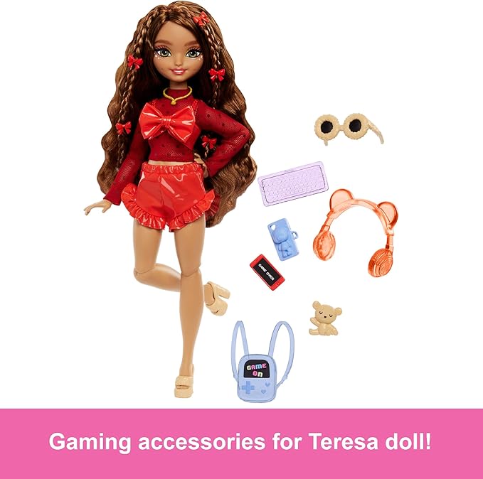Barbie Dream Besties, Boneca Teresa com Acessórios de Videogame