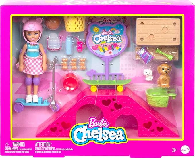 Barbie Chelsea Pista de Patinação