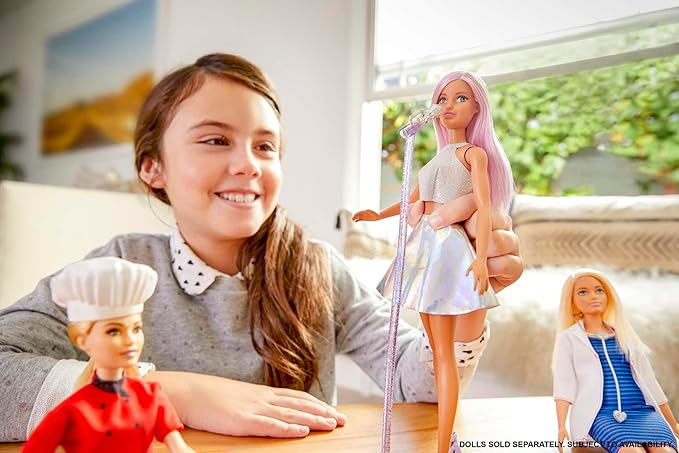 Barbie Profissões Boneca Pop Star Singer