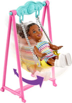 Barbie Boneca Babysitter Parque infantil
