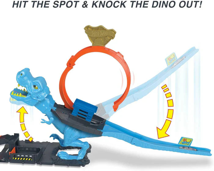 Hot Wheels City Racetrack, T-Rex Chomp