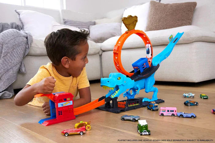 Hot Wheels City Racetrack, T-Rex Chomp