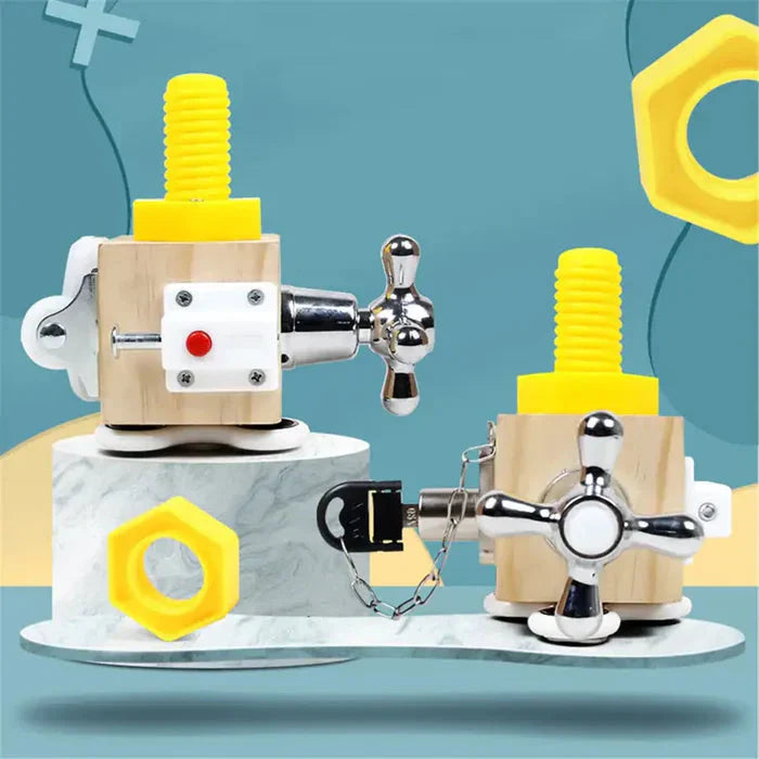 Brinquedo Educativo Sensorial Fidget Montessori