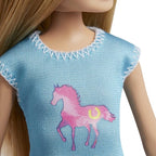 Barbie, Conjunto de Brinquedo, Aprendendo a Montar a Cavalo com Boneca Stacie, Boneca Barbie, Cavalo e Acessórios