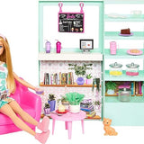 Barbie Fashion Beauty Conjunto Loja de Chá Cuidados Pessoais